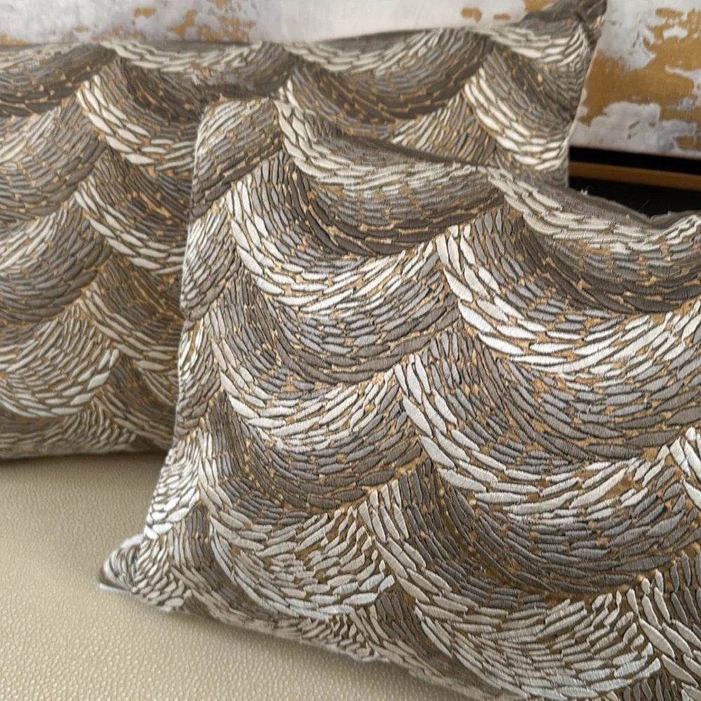 NWT set of 2 Crate & Barrel throw pillows